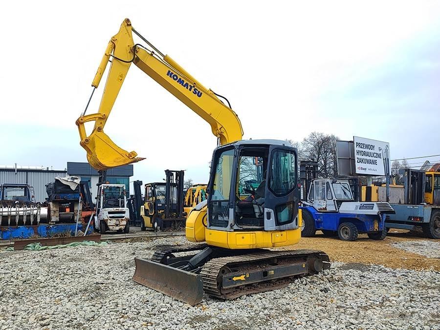 Komatsu PC78US-6 Paletli ekskavatörler