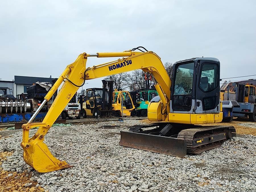 Komatsu PC78US-6 Paletli ekskavatörler