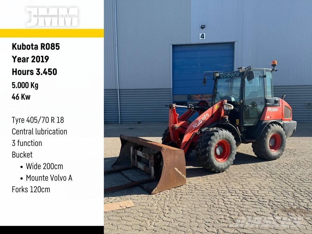 Kubota R085 Tekerlekli yükleyiciler