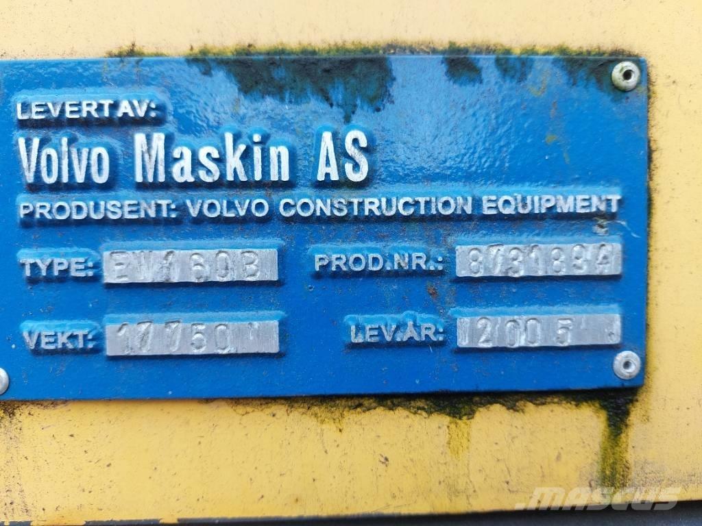 Volvo BM EW 160 B Lastik tekerli ekskavatörler