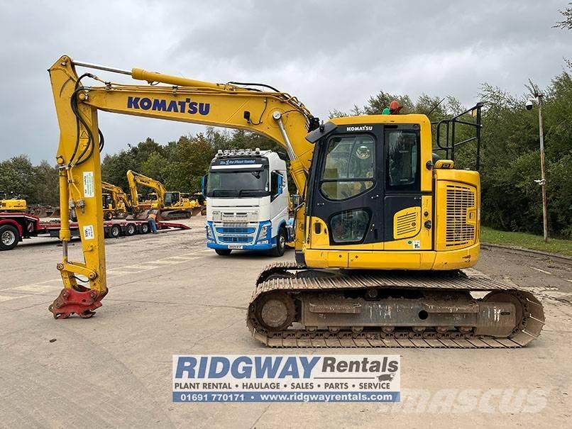 Komatsu PC138 Paletli ekskavatörler