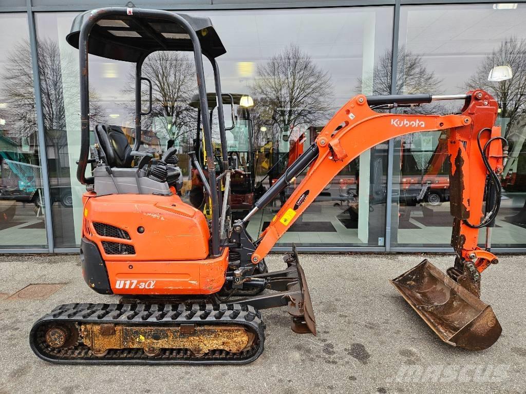 Kubota U 17-3 Mini ekskavatörler, 7 tona dek