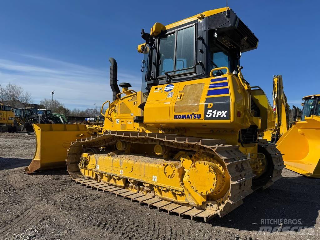Komatsu D51PX-24E0 Paletli dozerler