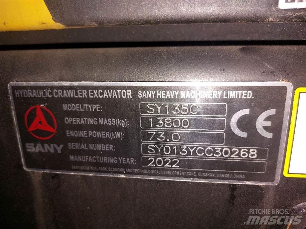 Sany SY 135 C (NEW) Paletli ekskavatörler