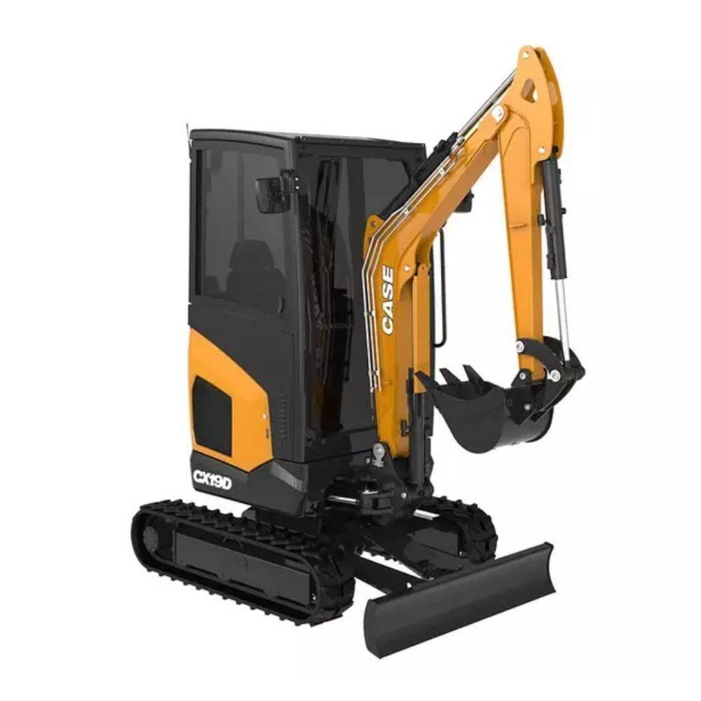 CASE CX 19 D Mini ekskavatörler, 7 tona dek