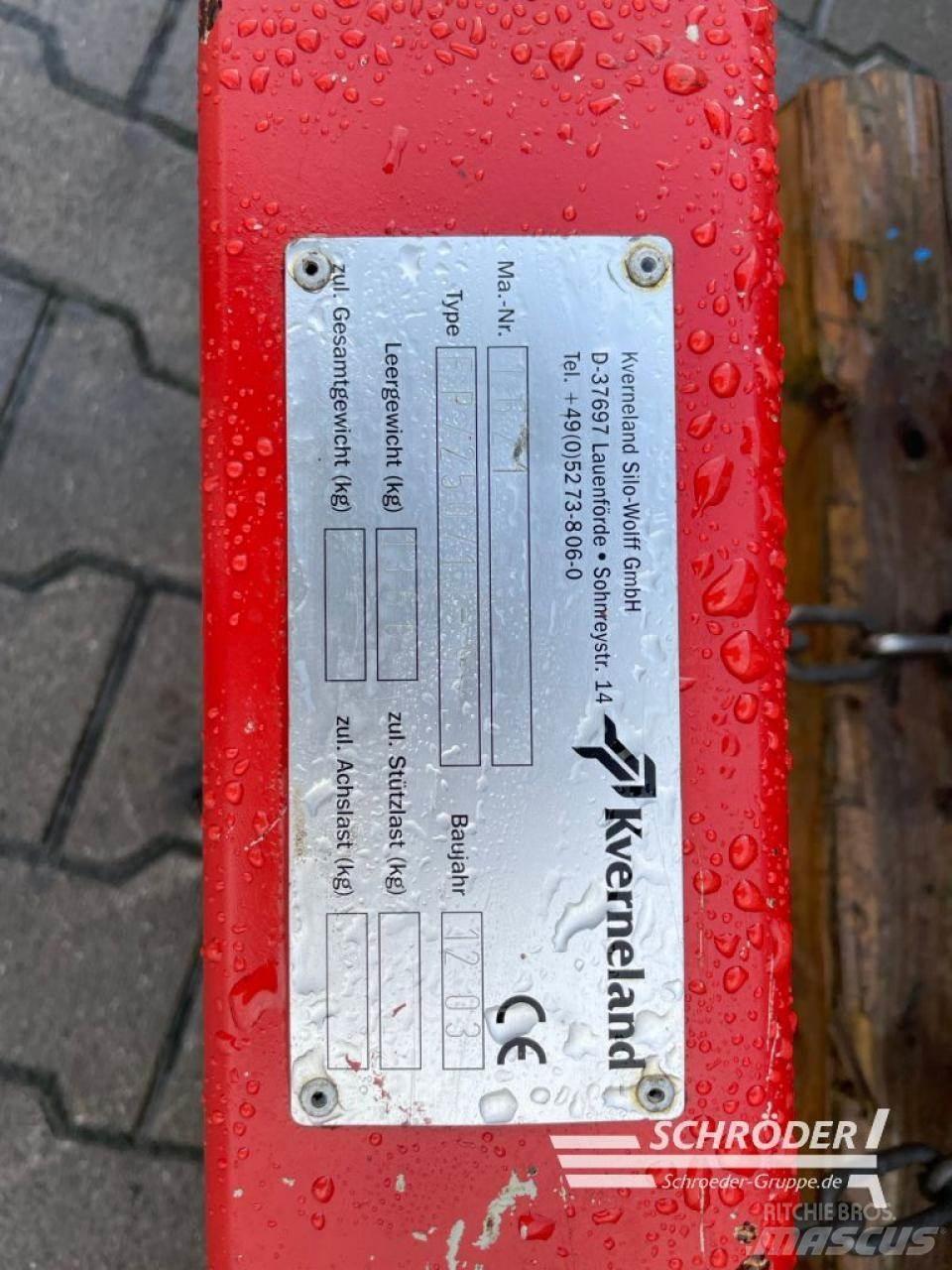 Kverneland 2,50 M Kültivatörler