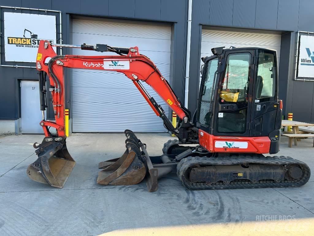 Kubota U 50 Mini ekskavatörler, 7 tona dek