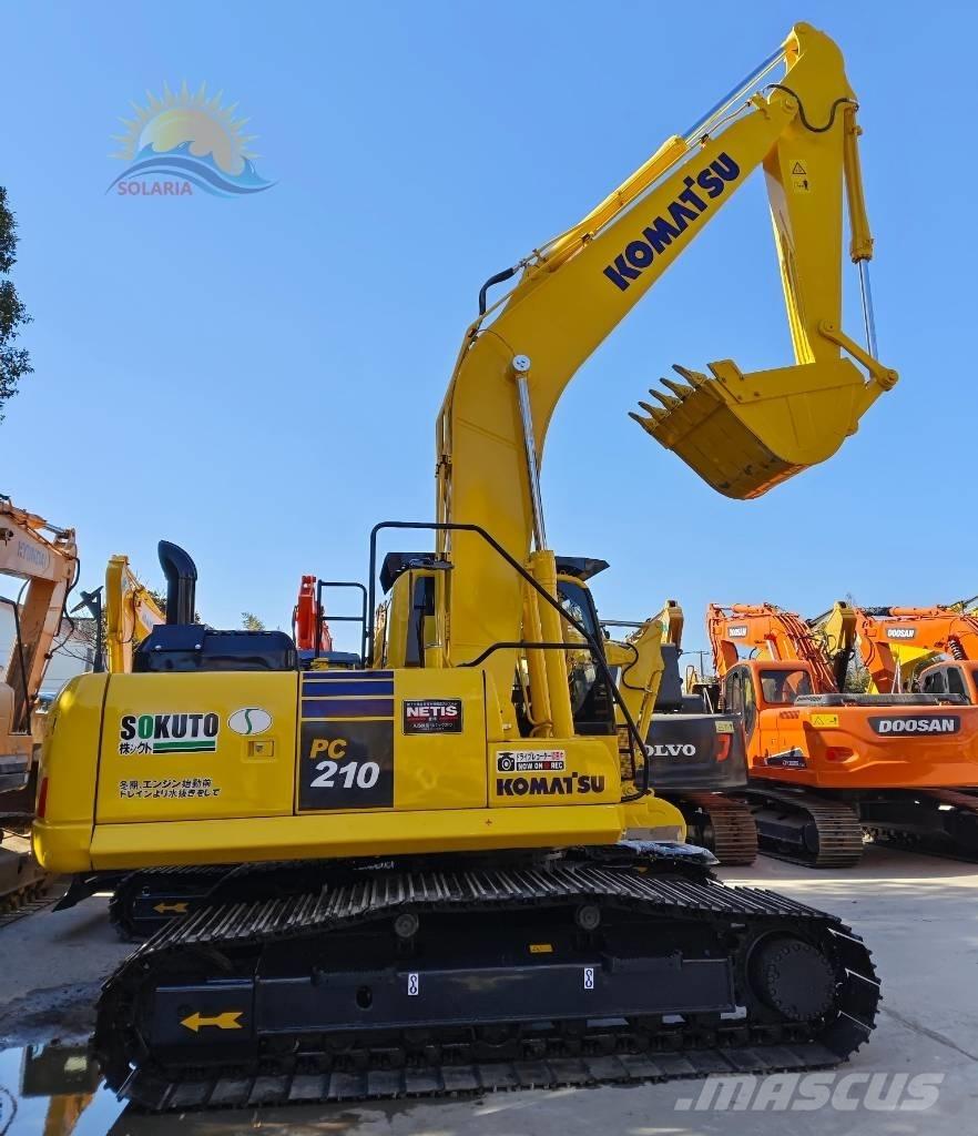 Komatsu PC 210-8 Paletli ekskavatörler