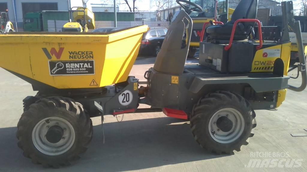 Wacker Neuson DW 20 Belden kirma kamyonlar