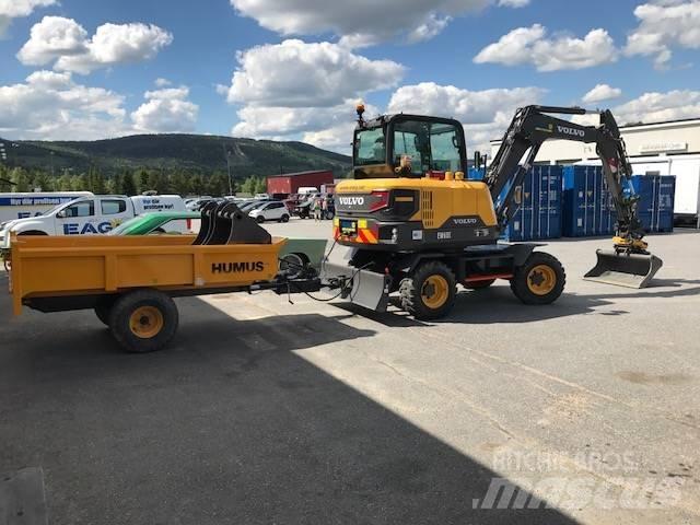 Volvo EW60E (UTHYRES) Lastik tekerli ekskavatörler