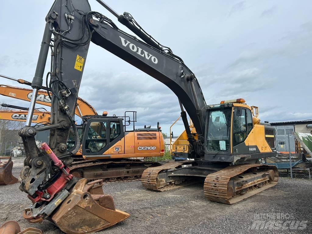 Volvo EC 250 EL Paletli ekskavatörler