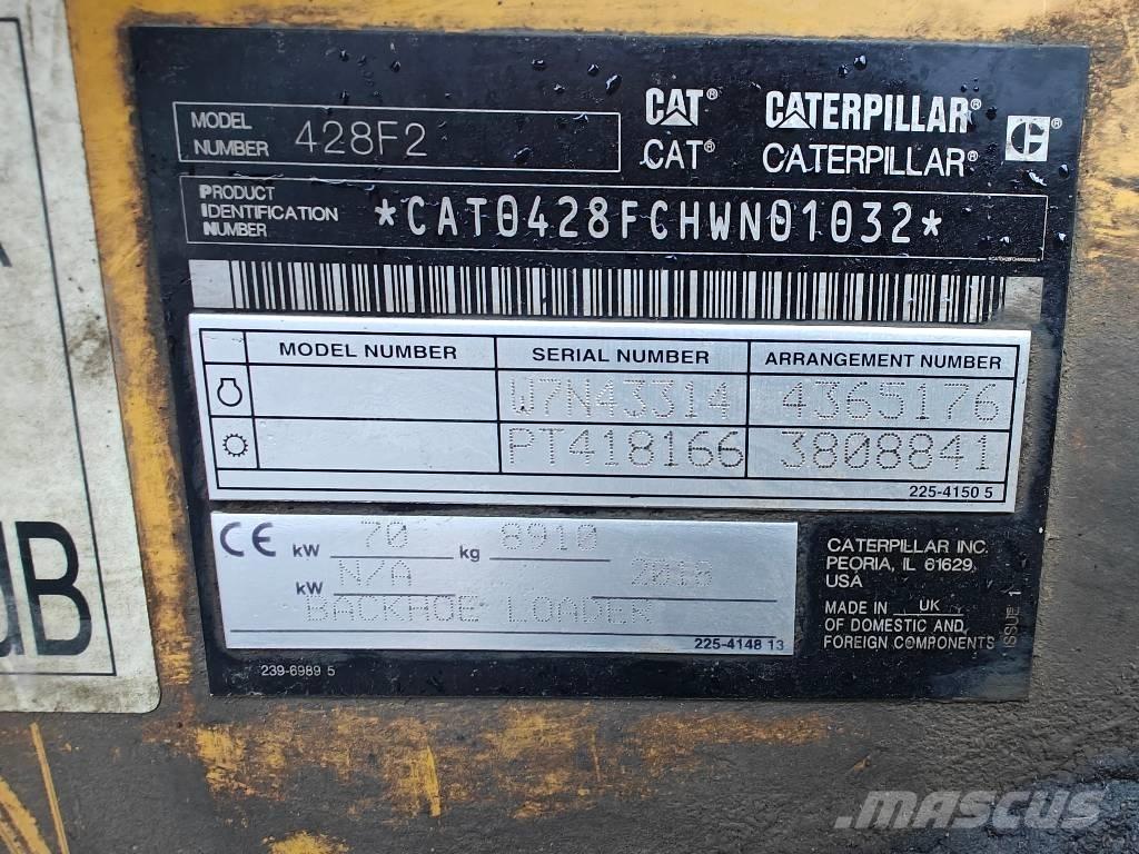 CAT 428 F2 Kazıcı yükleyiciler - beko loder