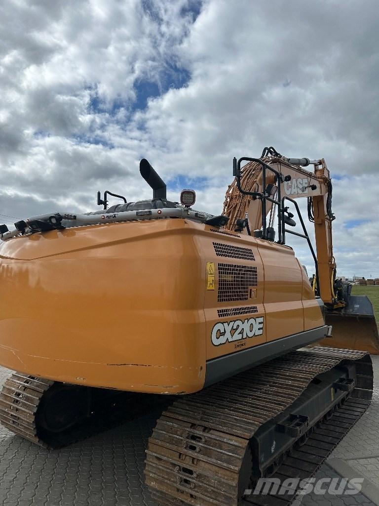 CASE CX 210 E Paletli ekskavatörler