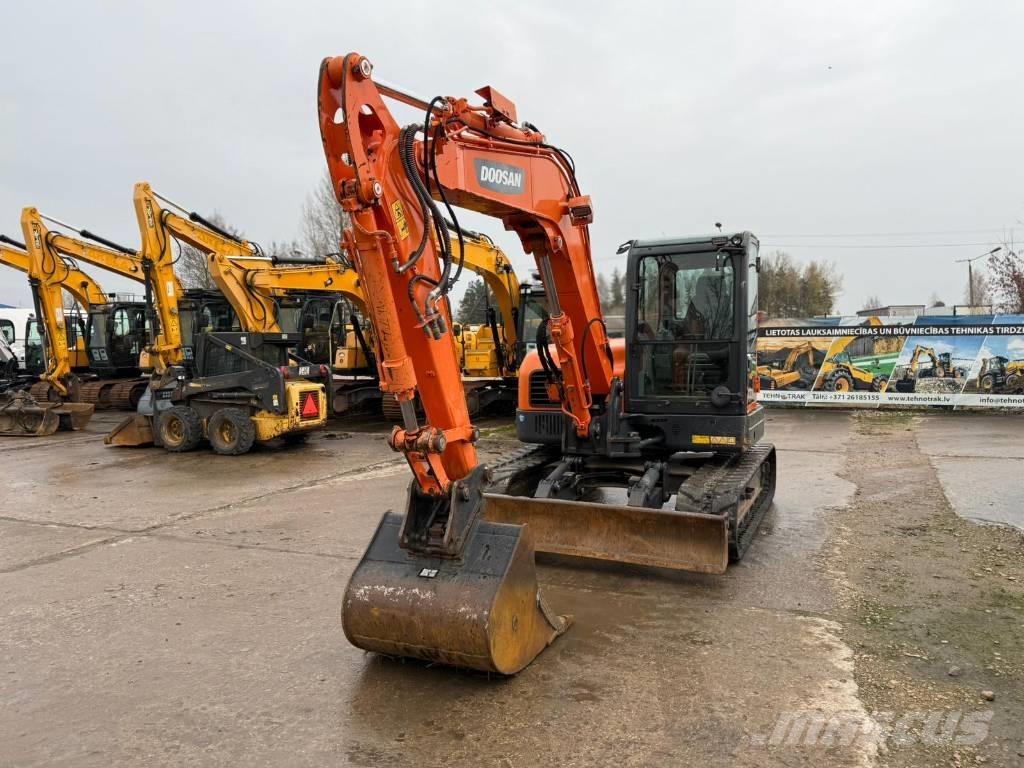 Doosan DX 85 R Midi ekskavatörler 7 - 12 t