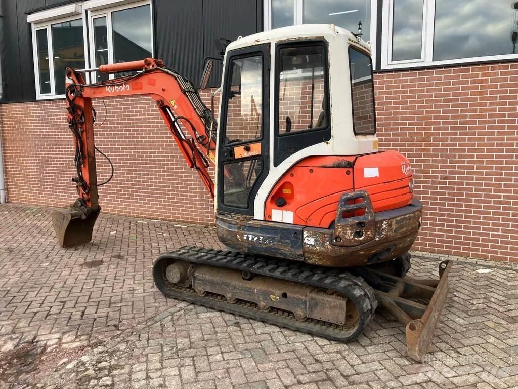 Kubota KX121-3a Mini ekskavatörler, 7 tona dek