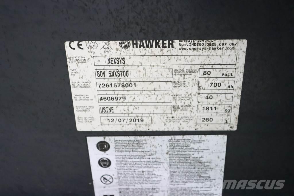Hyster J2.5XN Elektrikli forkliftler