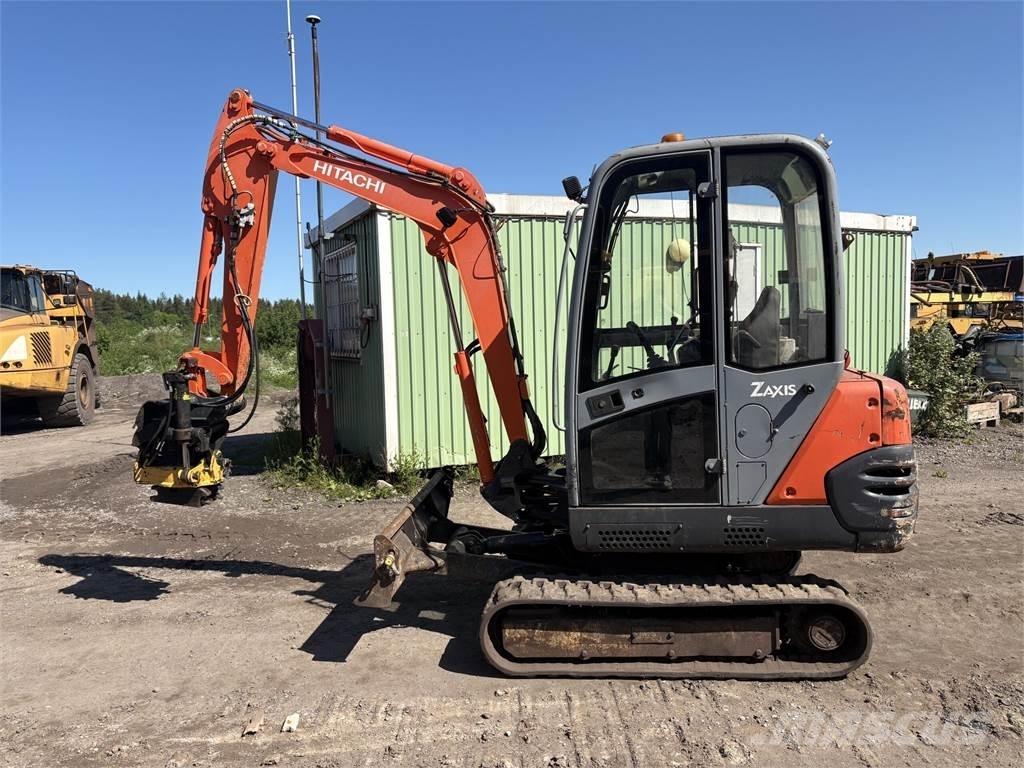 Hitachi ZX25 Mini ekskavatörler, 7 tona dek
