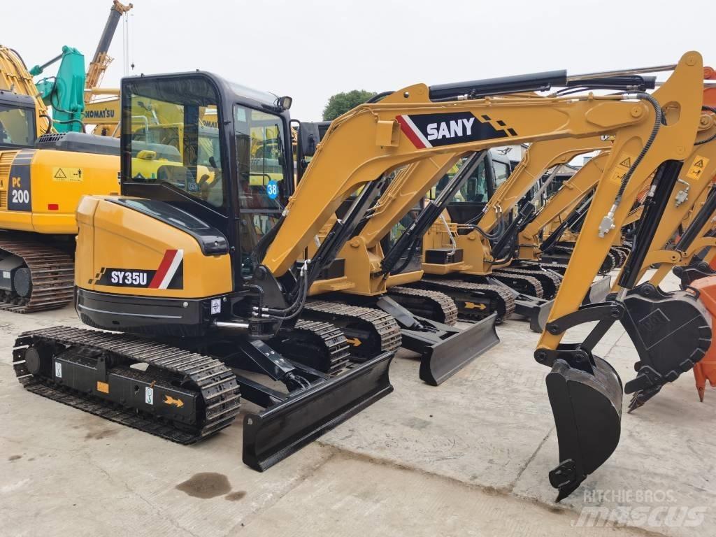 Sany SY 35 U Mini ekskavatörler, 7 tona dek