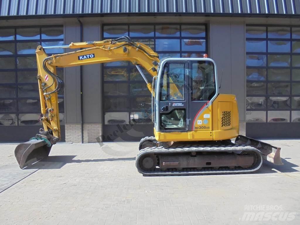 Kato HD 308 US Mini ekskavatörler, 7 tona dek