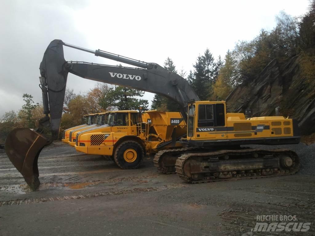 Volvo EC 650 Paletli ekskavatörler