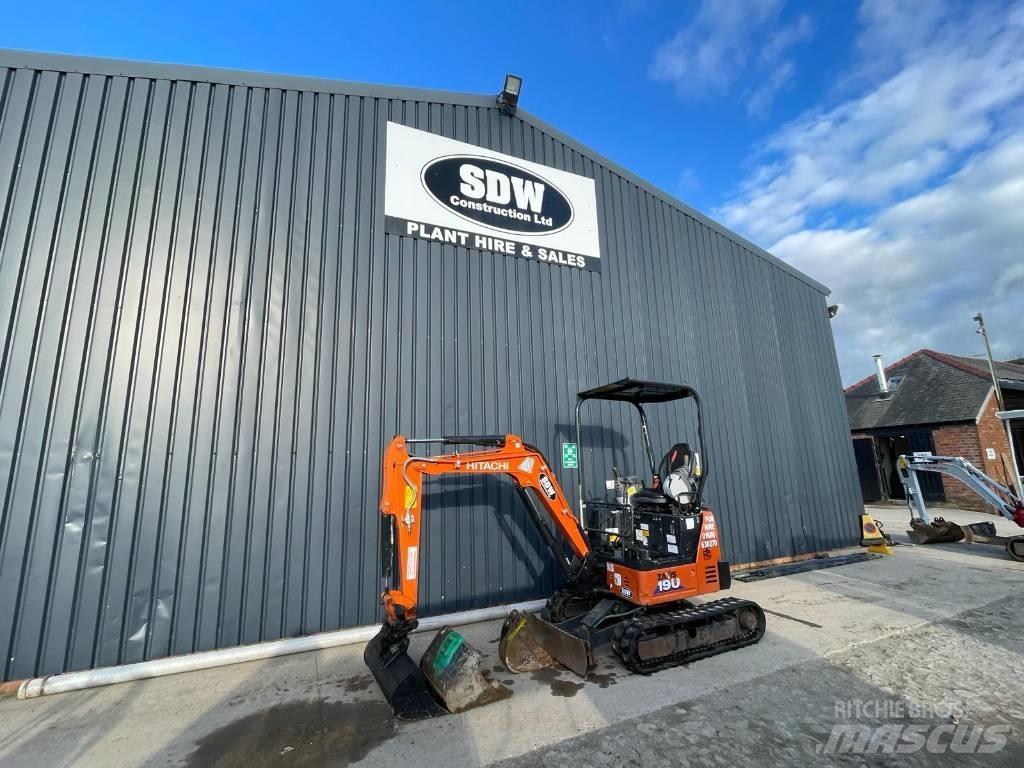 Hitachi ZX 19-6 Mini ekskavatörler, 7 tona dek