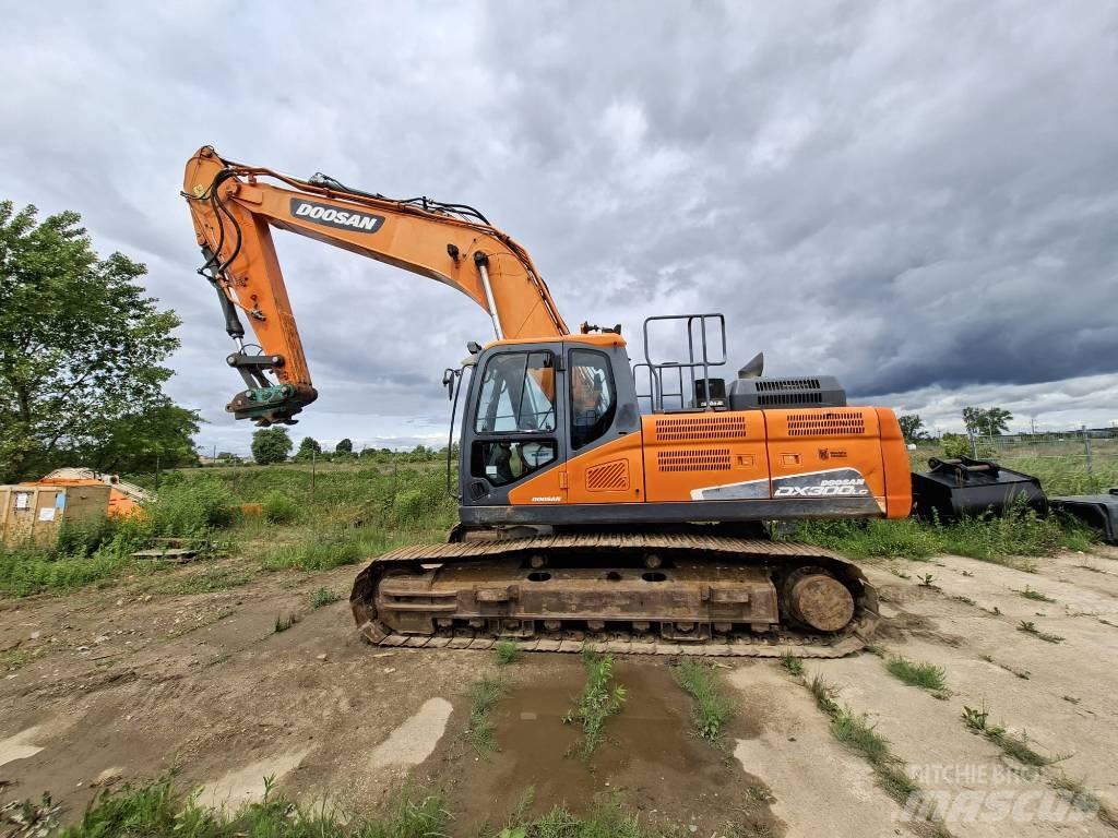 Doosan DX 300 LC-5 Paletli ekskavatörler