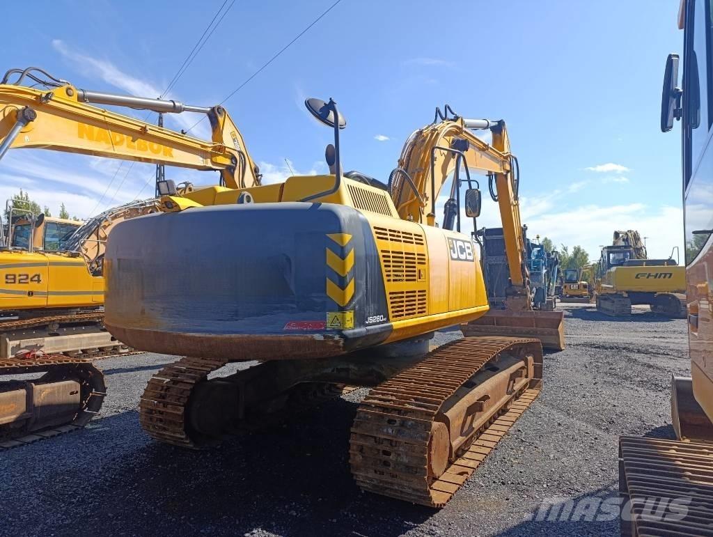 JCB JS 260 Paletli ekskavatörler