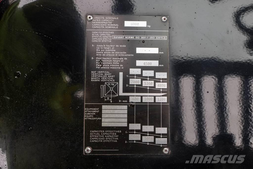 Manitou MI 80 Dizel forkliftler