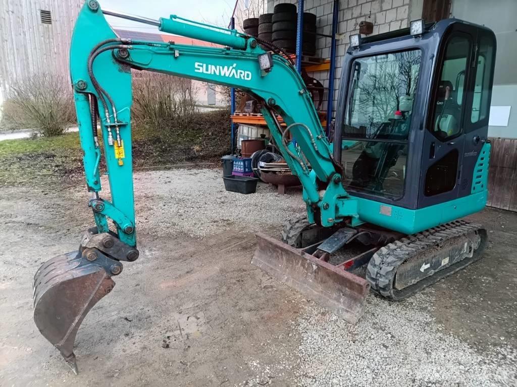 Sunward SWE 25 B Mini ekskavatörler, 7 tona dek