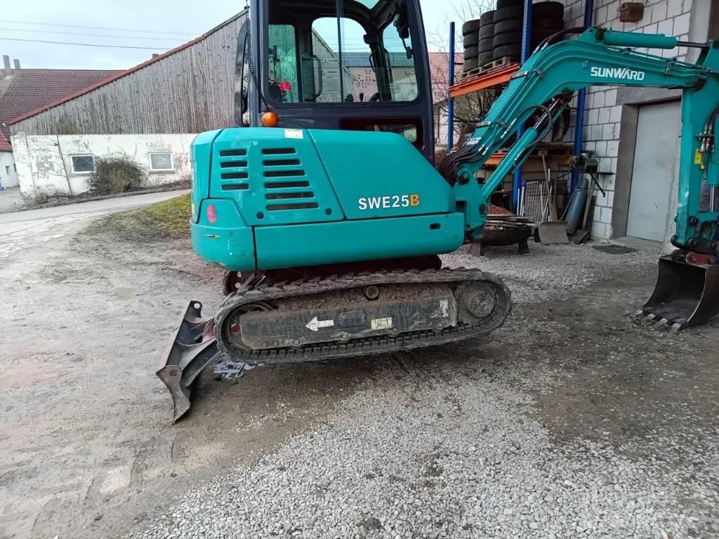 Sunward SWE 25 B Mini ekskavatörler, 7 tona dek