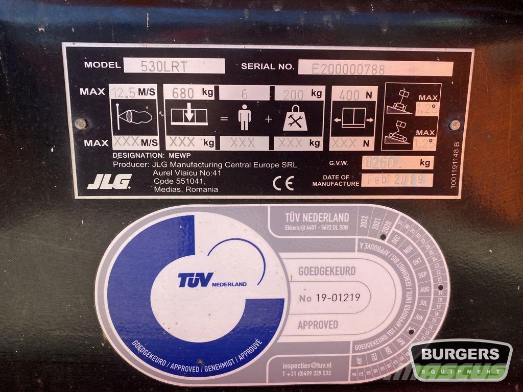 JLG 530LRT Makasli platformlar
