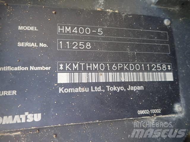 Komatsu HM 400-5 Belden kirma kaya kamyonu