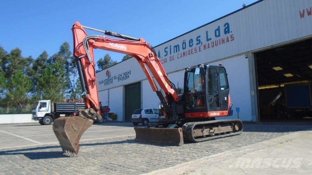 Kubota KX 080-4 Midi ekskavatörler 7 - 12 t