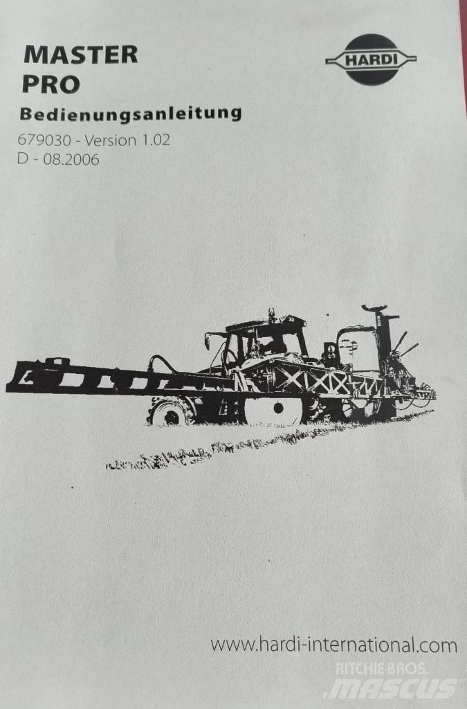Hardi Master 1200 Monte edilebilir pülverizatörler