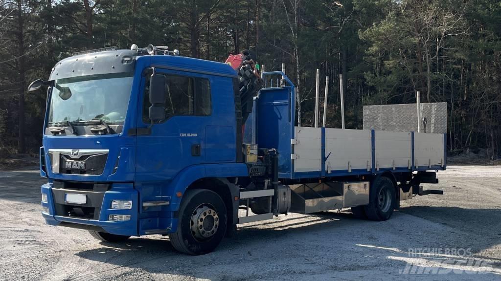 MAN TGM 18.290 Araç üzeri vinçler