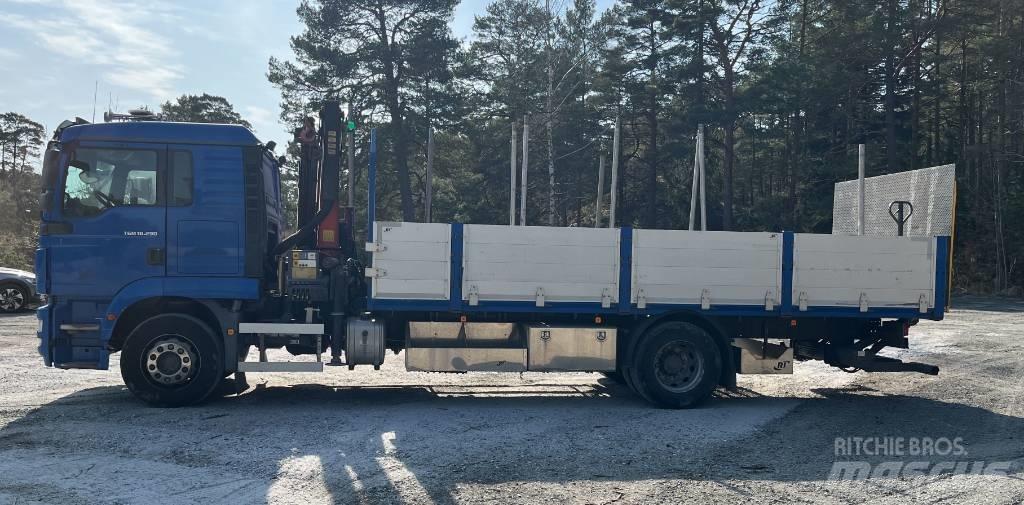 MAN TGM 18.290 Araç üzeri vinçler