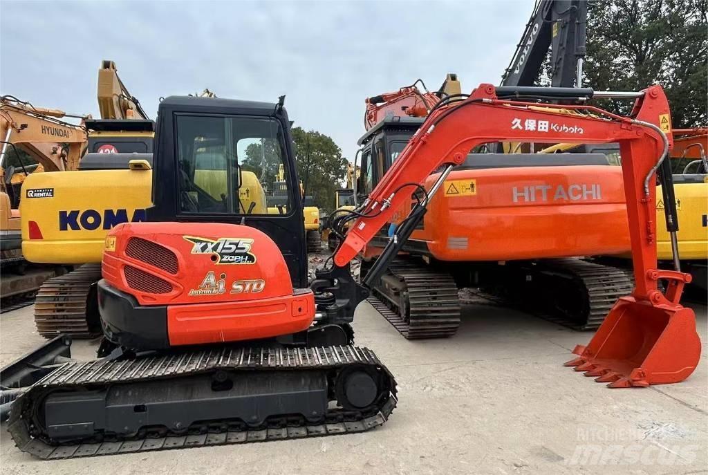 Kubota KX 155 Paletli ekskavatörler