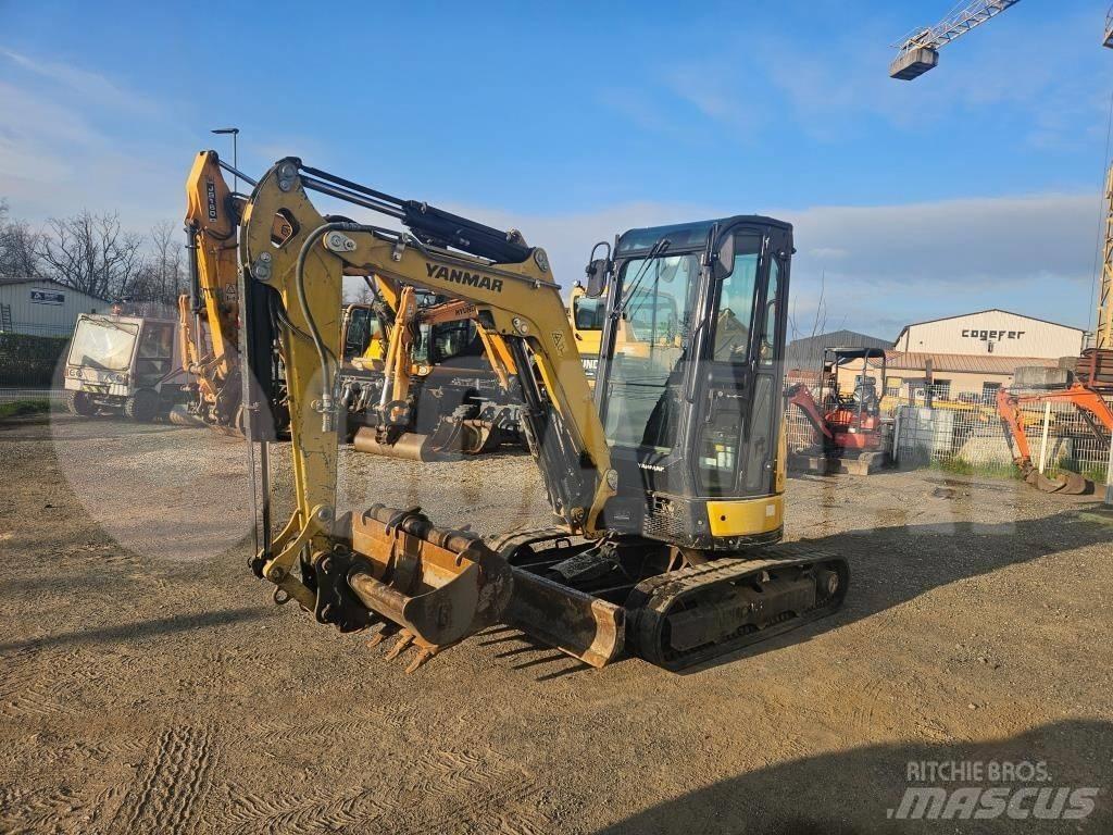 Yanmar Vio 26 Mini ekskavatörler, 7 tona dek