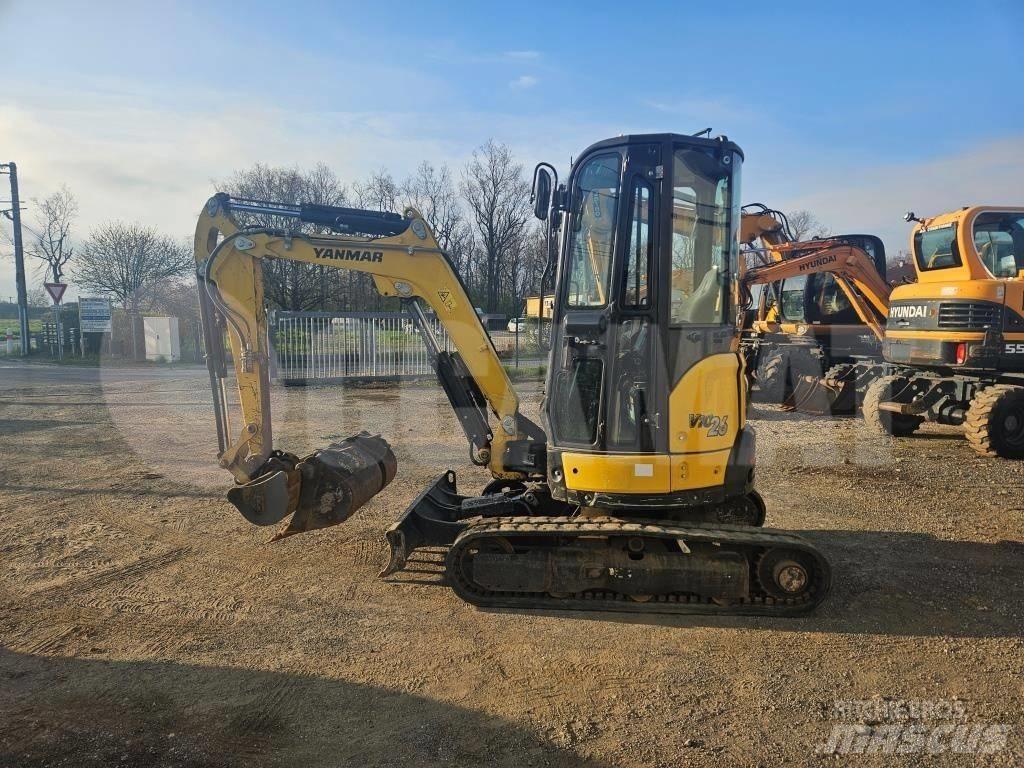 Yanmar Vio 26 Mini ekskavatörler, 7 tona dek