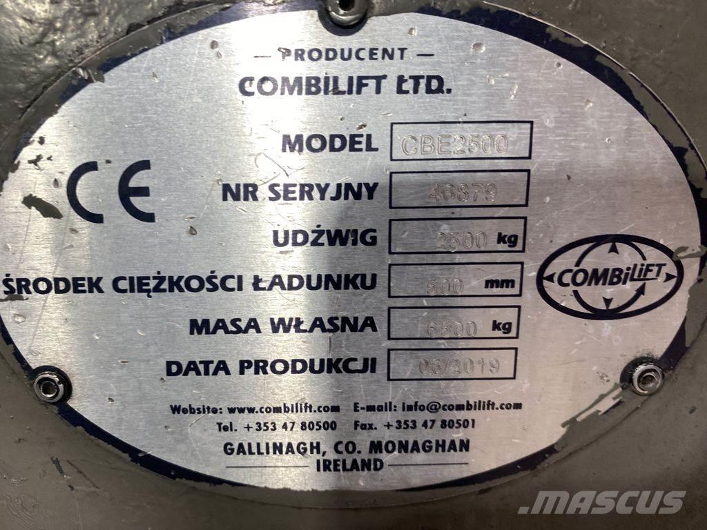 Combilift CBE2500 Sideloader - dört yönlü forkliftler