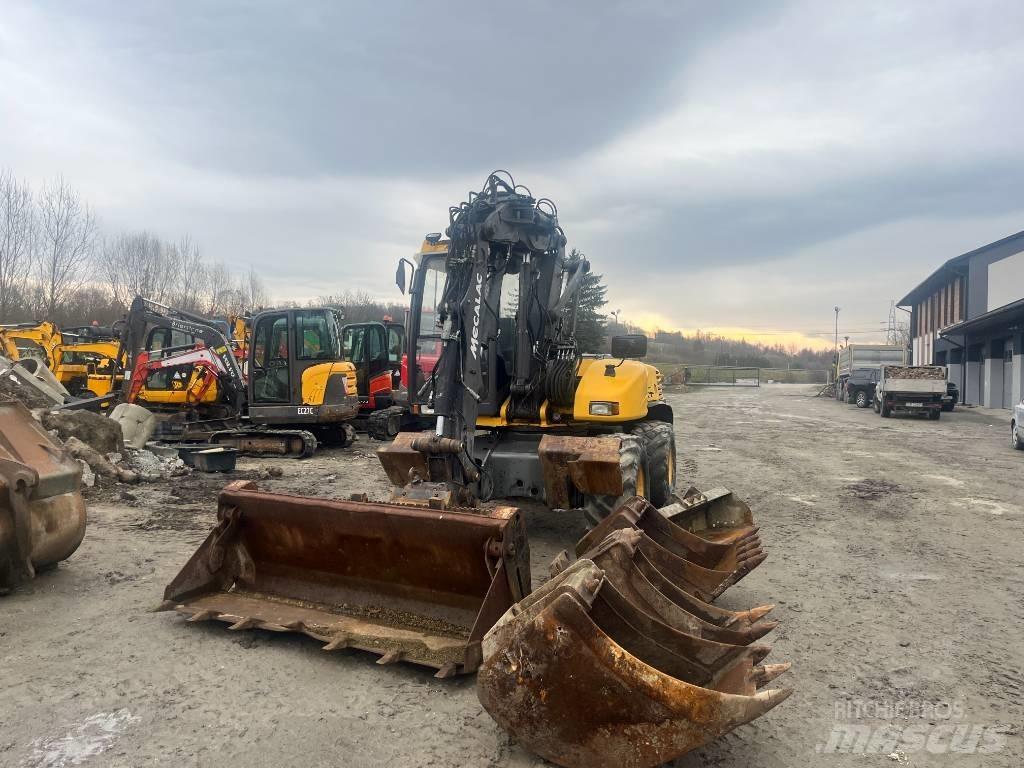 Mecalac 12 M XT Lastik tekerli ekskavatörler