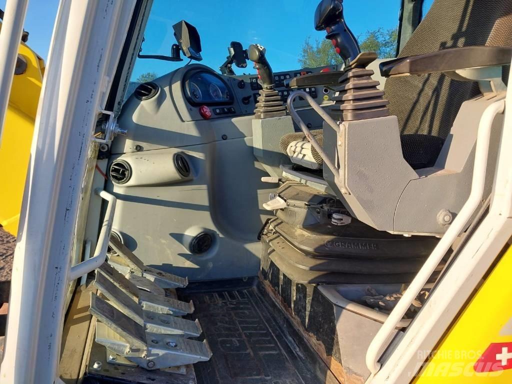 Menzi Muck M545 Lastik tekerli ekskavatörler