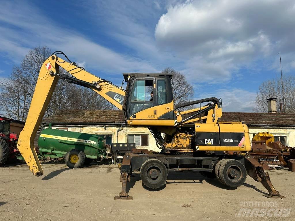 CAT M 318 D MH Atık taşıma araçları