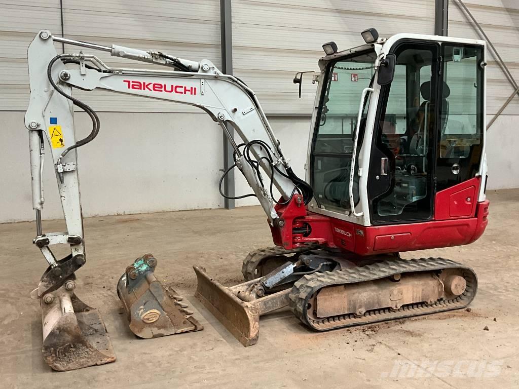Takeuchi TB 230 Mini ekskavatörler, 7 tona dek