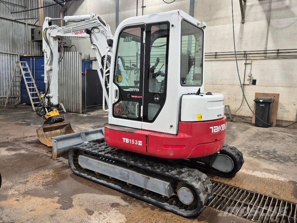 Takeuchi TB 153 FR Mini ekskavatörler, 7 tona dek