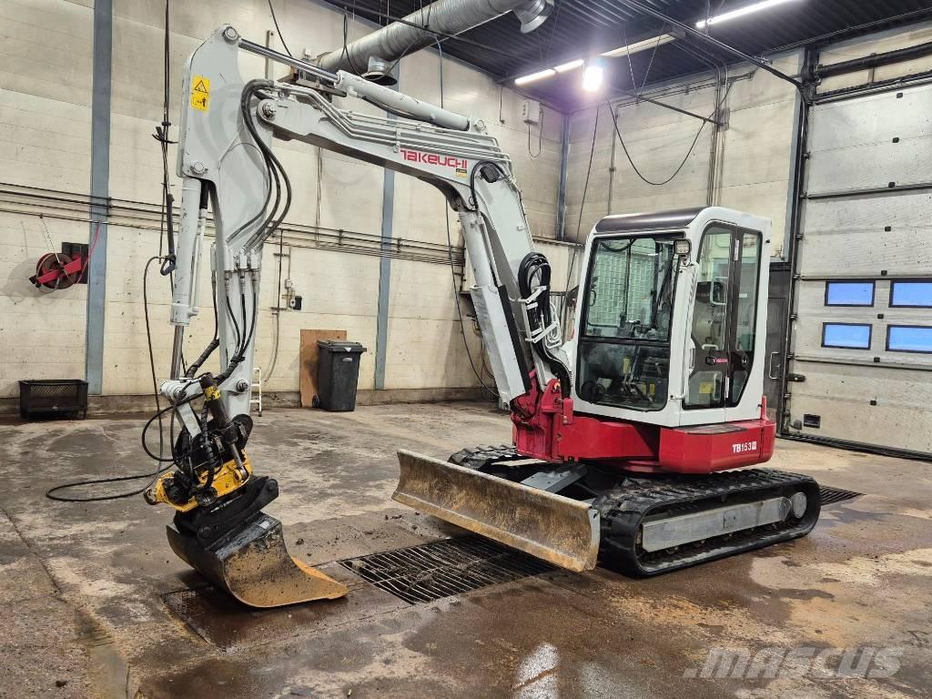 Takeuchi TB 153 FR Mini ekskavatörler, 7 tona dek