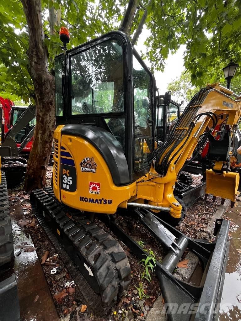 Komatsu PC 35 Mini ekskavatörler, 7 tona dek