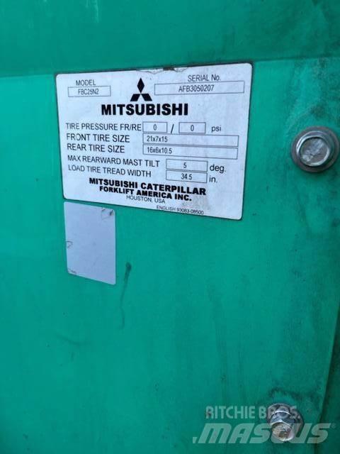 Mitsubishi FBC25 Elektrikli forkliftler