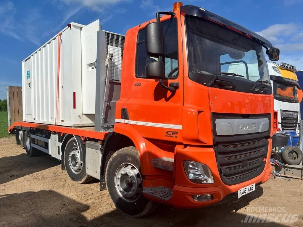 DAF CF 400 Düz Platformlu Oto Çekiciler/vinçli kamyonlar
