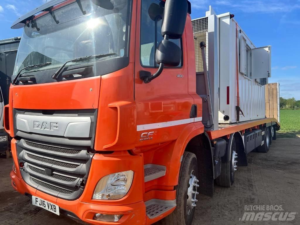 DAF CF 400 Düz Platformlu Oto Çekiciler/vinçli kamyonlar